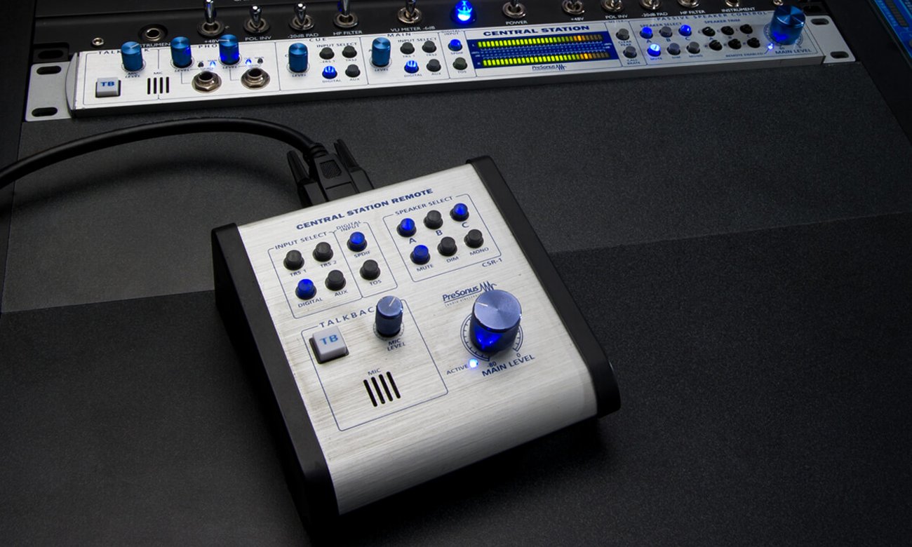 Kontroler monitorów PreSonus Central Station PLUS
