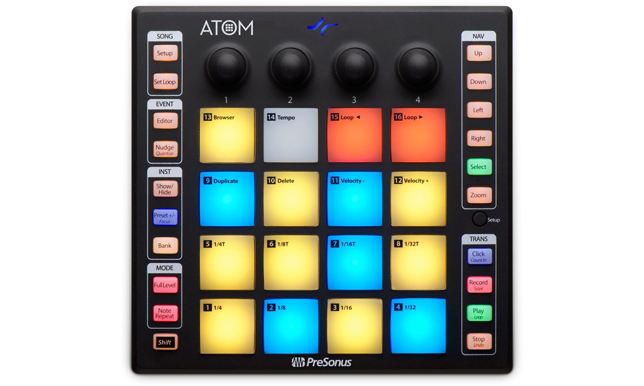 Kontroler padów PreSonus ATOM