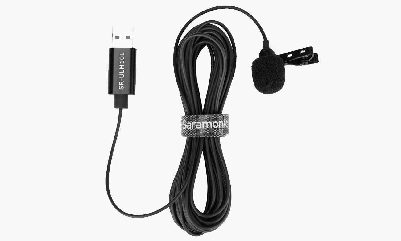 Mikrofon krawatowy Saramonic LavMicro SR-ULM10L USB