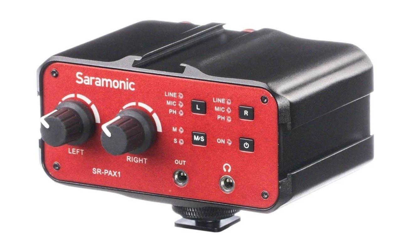 Dwukanałowy adapter audio Saramonic SR-PAX1