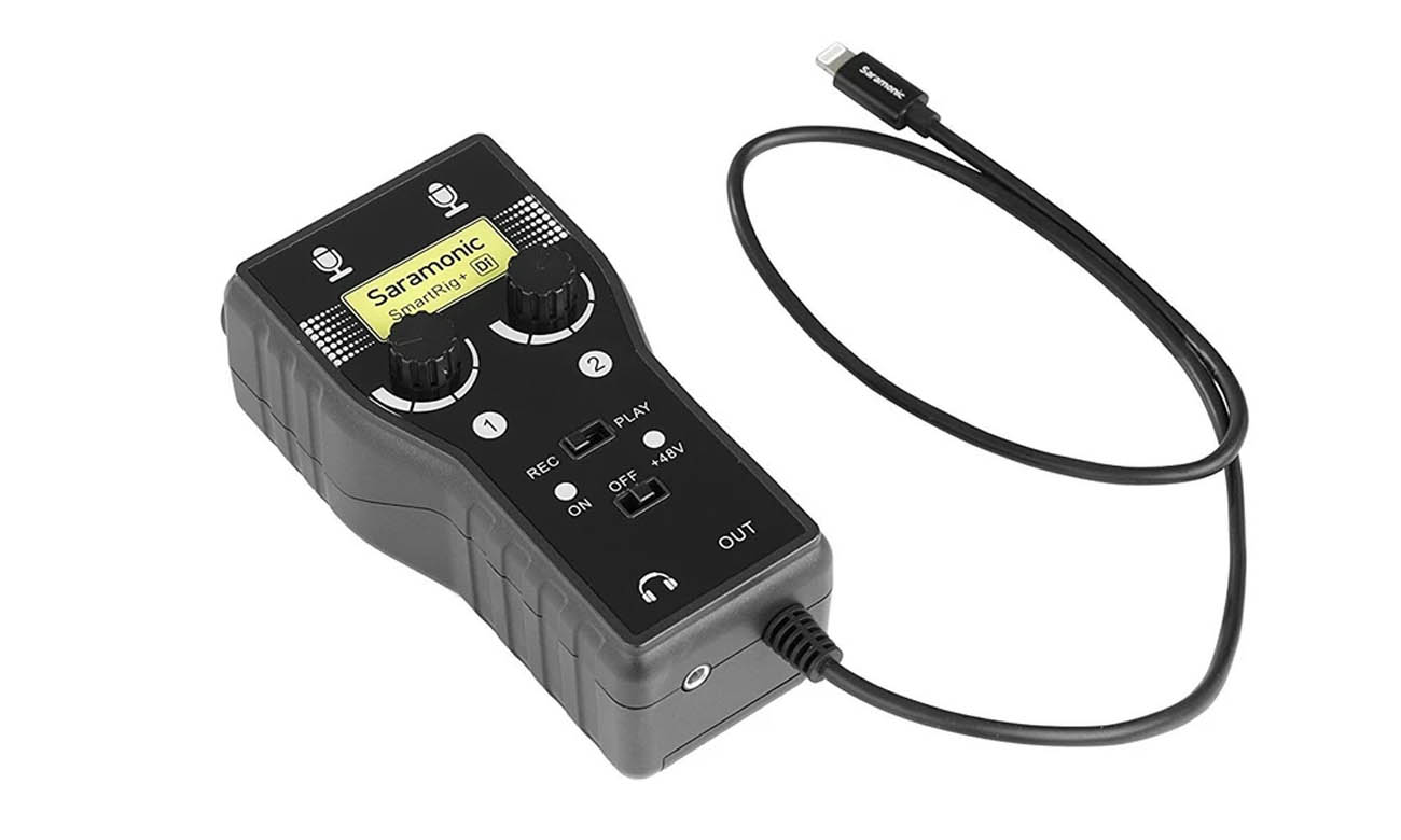Dwukanałowy adapter audio Saramonic SmartRig+ Di