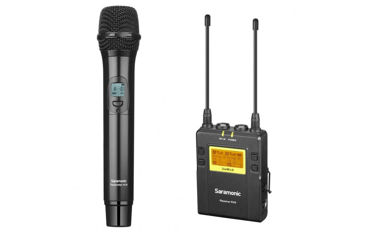Bezprzewodowy system mikrofonowy Saramonic UwMic9 Kit 4