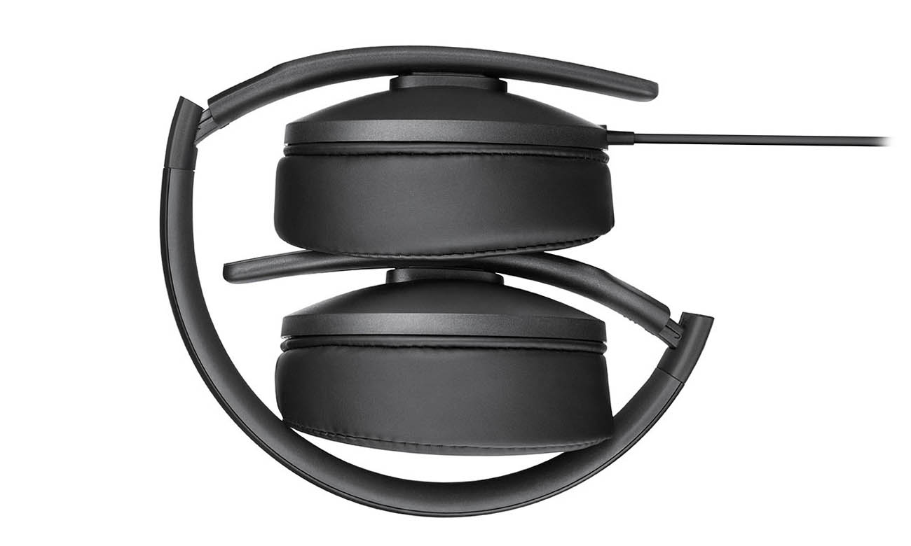Składana konstrukcja słuchawek Sennheiser HD 300