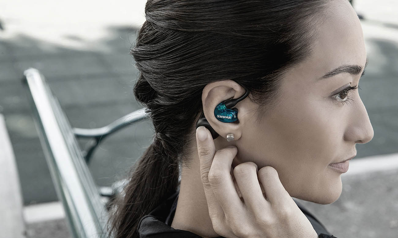 Shure Aonic 215 True Wireless Gen 2 niebieskie - Słuchawki