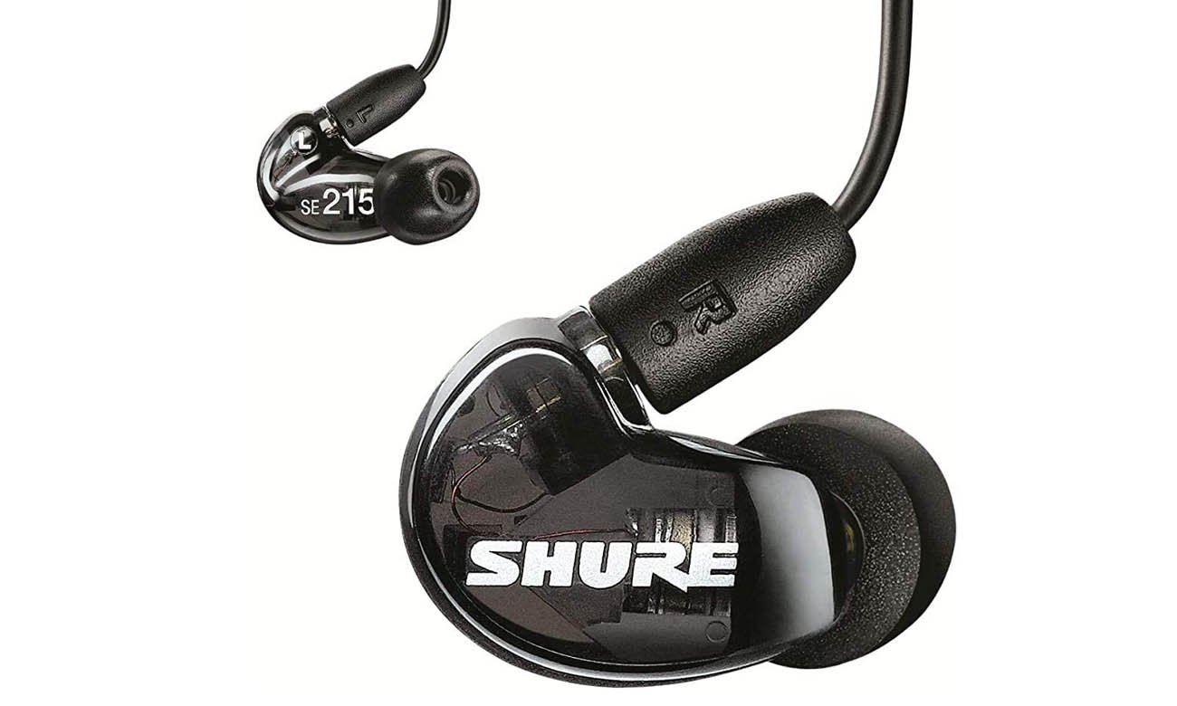 Słuchawki przewodowe Shure Aonic 215 czarne