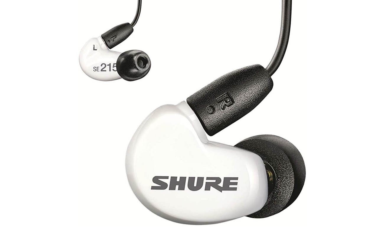 Słuchawki przewodowe Shure Aonic 215 białe