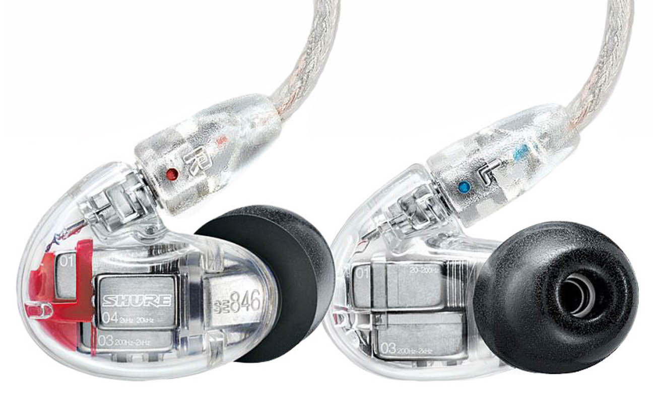 Słuchawki eliminujące szumy tła Shure SE846 Pro