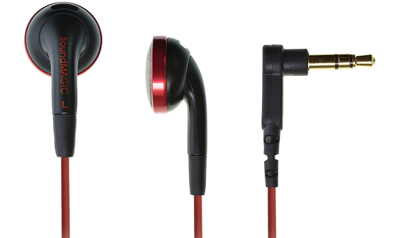 Słuchawki przewodowe SoundMagic EP30 Red