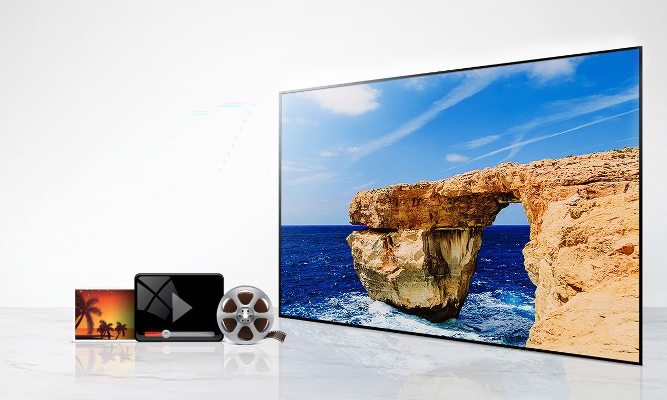 Złącze USB w telewizorze LG 32LJ500V