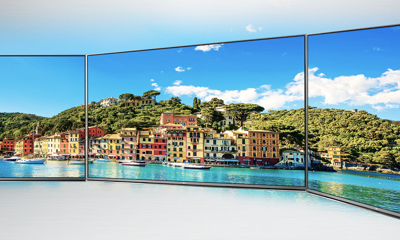 SZeroki kąt widzenia w telewizorze LG 43UF675V