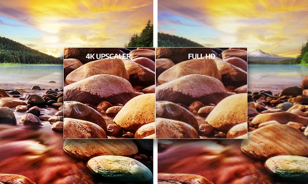 TV 43UF675V z funkcją polepszania obrazu