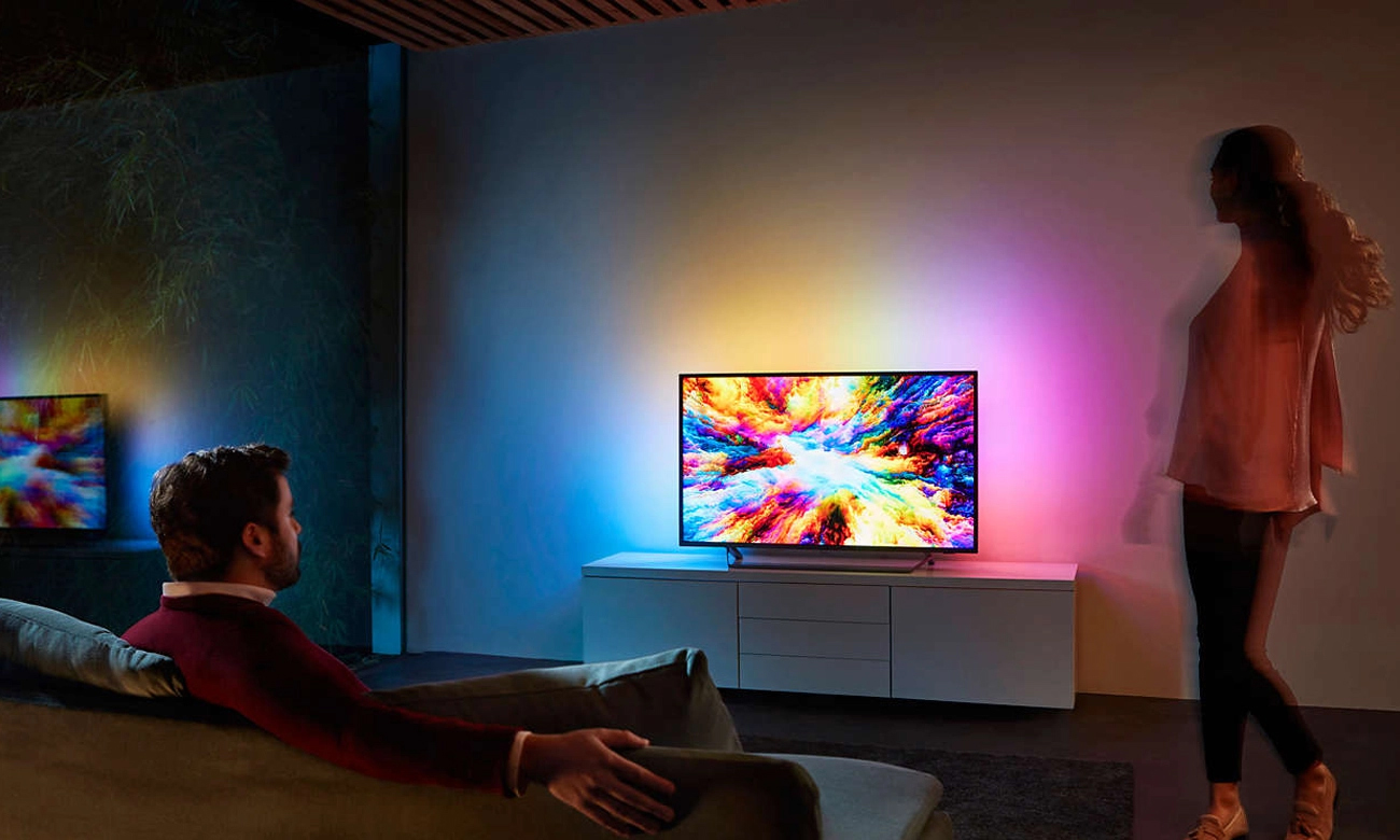 Telewizor z Chromecast i sterowaniem głosowym Philips 43PUS7303