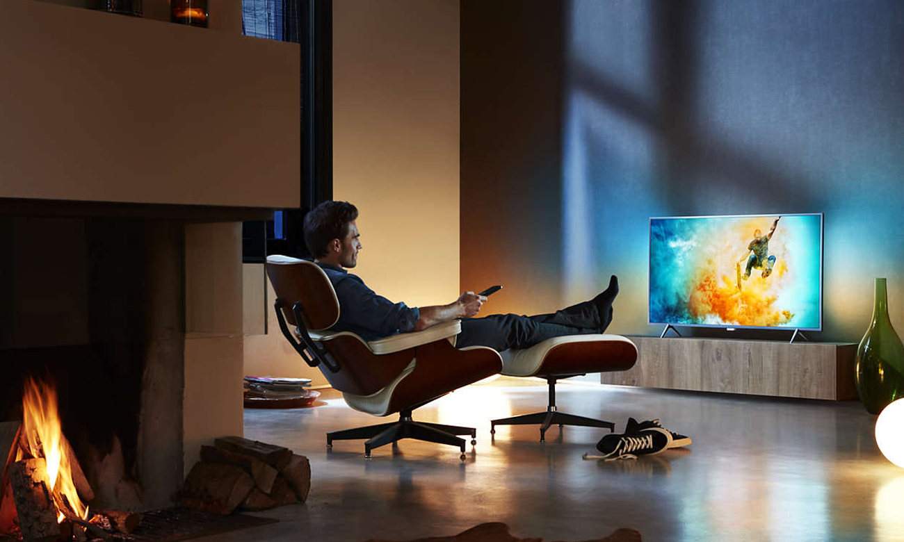 Telewizor 4K Philips 55PUS6401 z technologią Ambilight