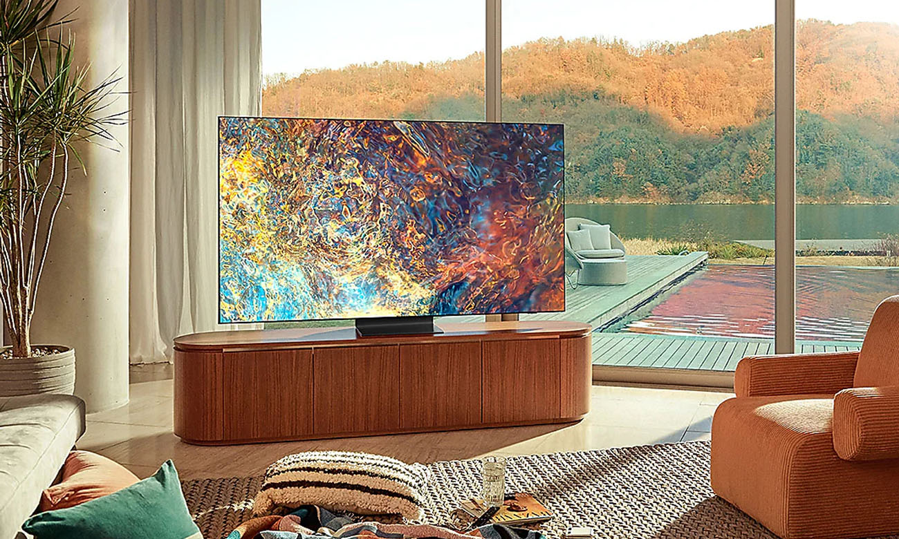 Tryb Ambient plus Samsung QE55QN95A