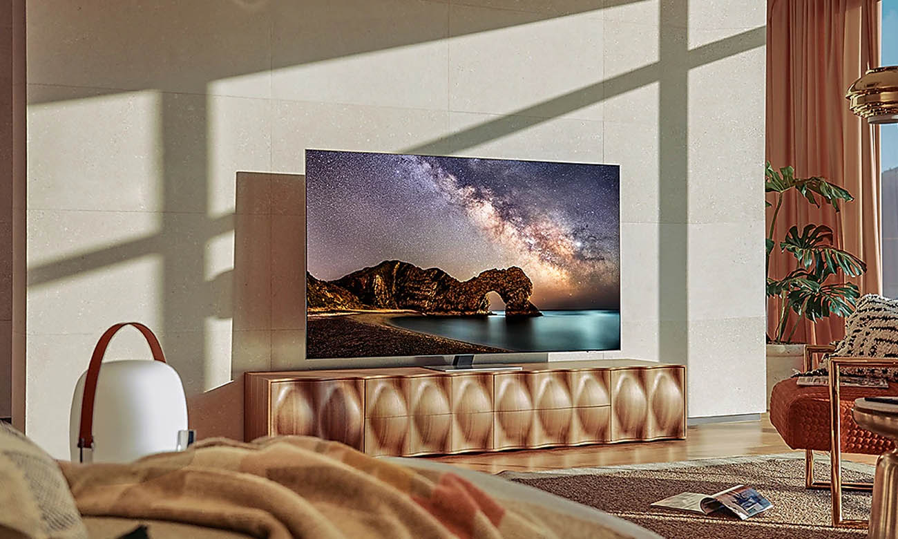 Tryb Ambient Samsung QE85QN85A