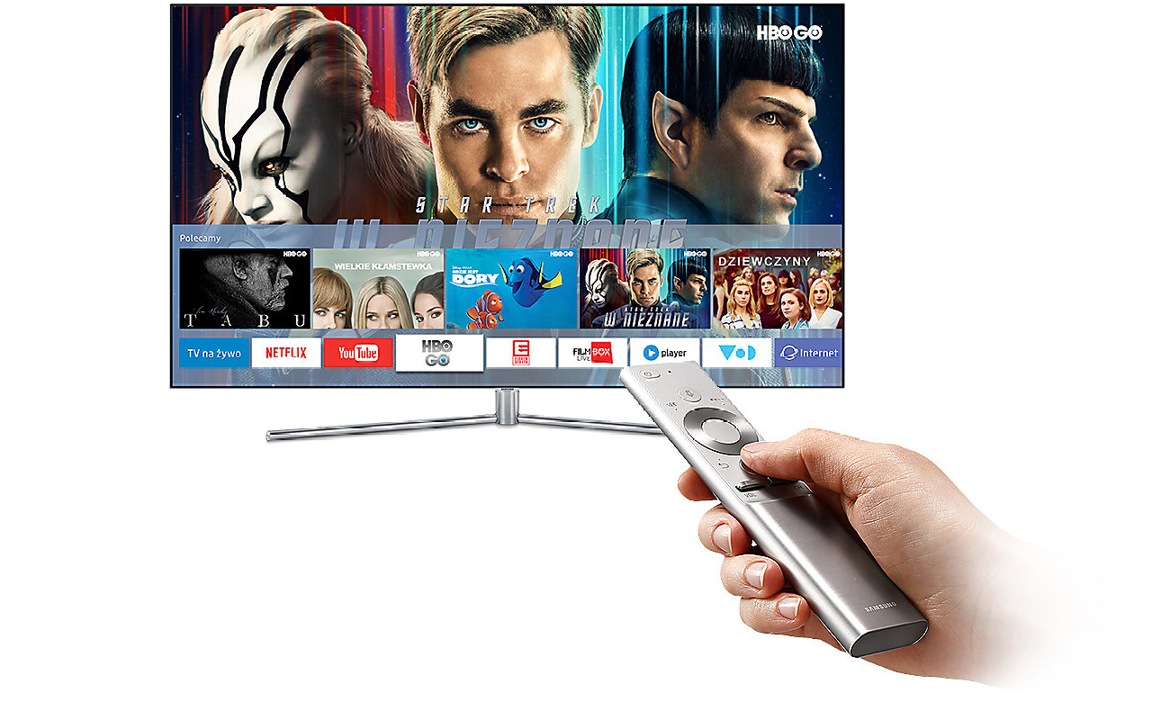 Telewizor Samsung UE49M5502 z łącznością Wi-Fi