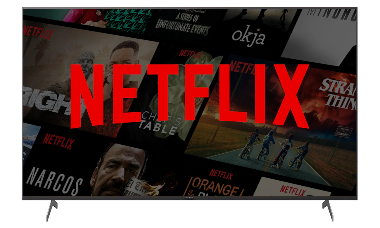 Netflix i Chromecast w telewizorze Sony KD-75XH9096