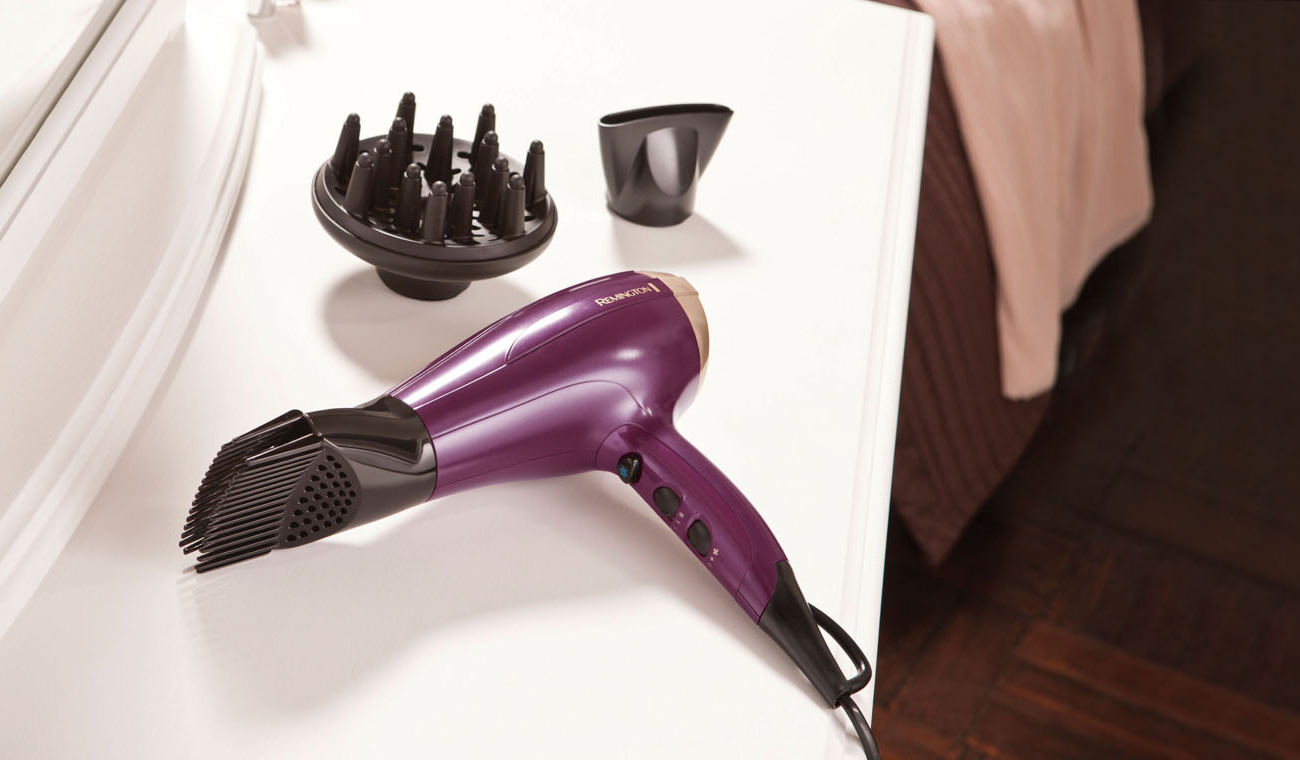 Suszarka do włosów Remington Your Style D5219 2300W fioletowo-złota