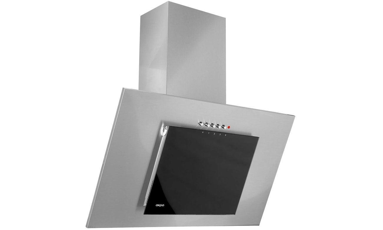 Okap z filtrem odtłuszczającym Akpo WK-4 Nero eco 60 INOX