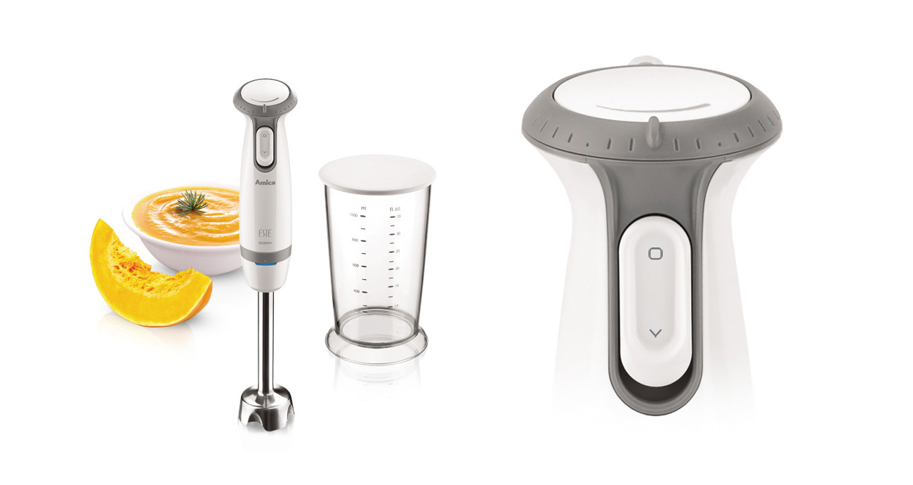 Amica BK 3011 600W to praktyczny blender z płynną regulacją prędkości obrotów