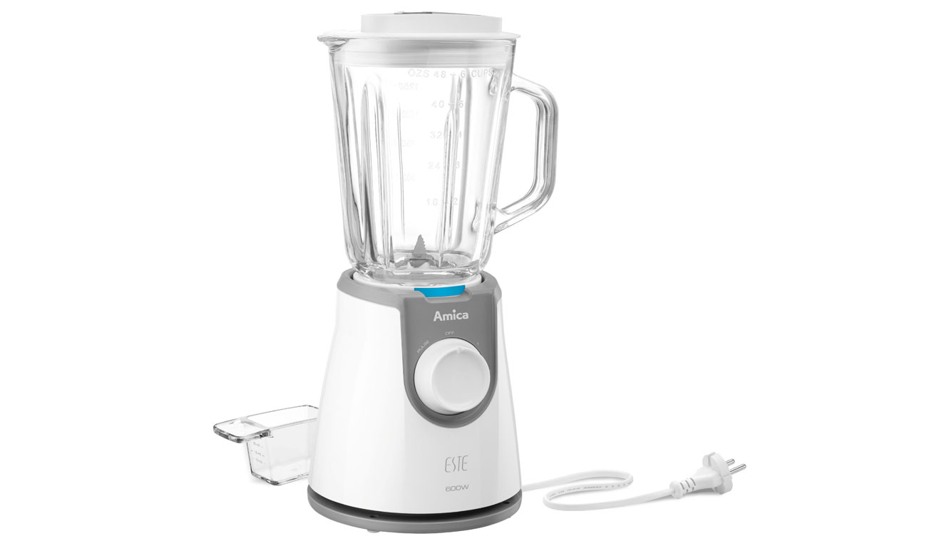 Funkcja pulse oraz kruszenie lodu w blenderze Amica BTK 3012
