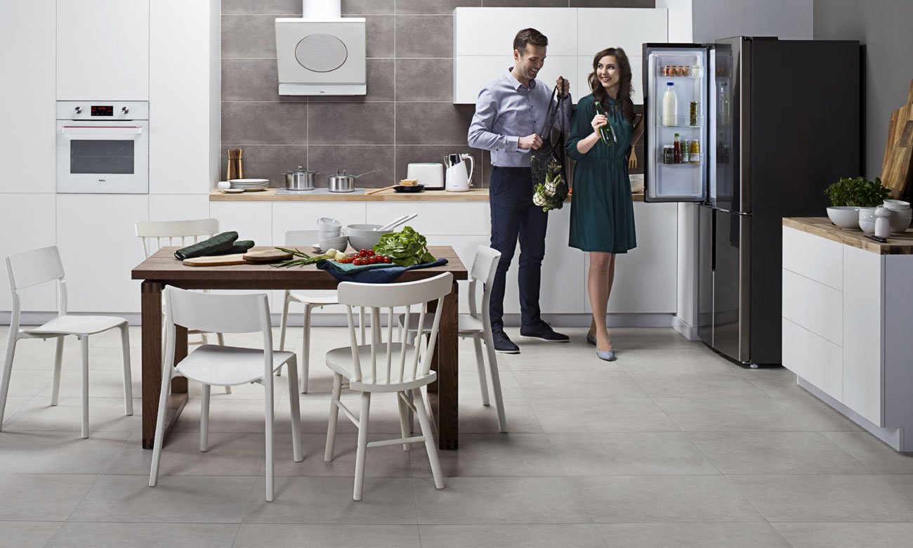 Alarm otwartych drzwi w lodówce Amica FY418.4DFCX