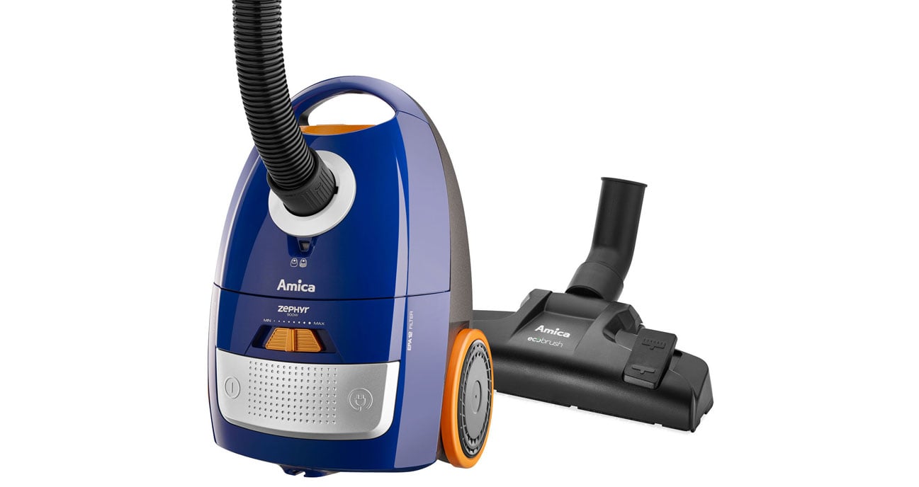 Miękkie koła w odkurzaczu amica Zephyr VM1061