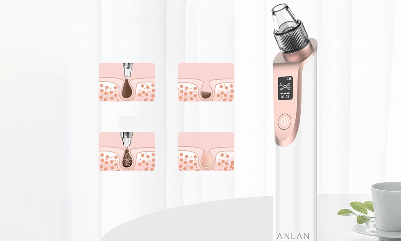 3 poziomy ssania w Anlan ALHTY03-01R