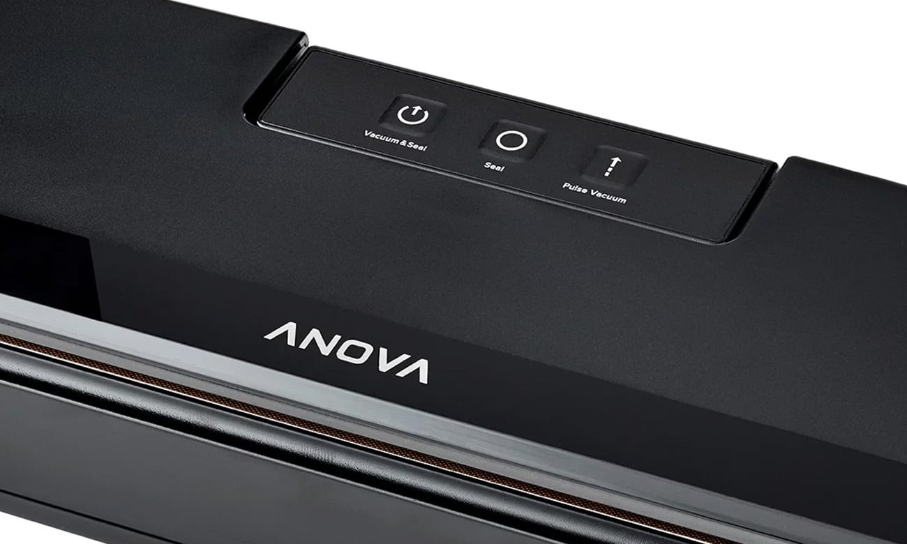 Łatwa i wygodna obsługa pakowarki próżniowej Anova Precision Vacuum Sealer