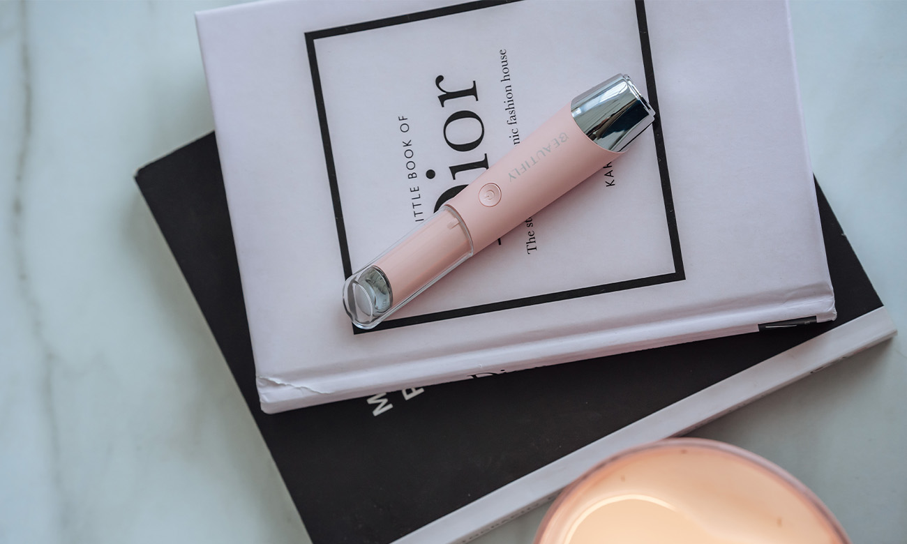Masażer okolic oczu i ust Beautifly B-Blink Blush
