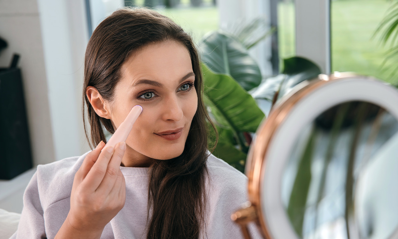 Masażer okolic oczu i ust Beautifly B-Blink Blush