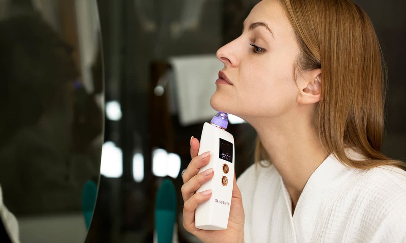 urządzenie do mikrodermabrazji beautifly b-derma pro światło fotonowe
