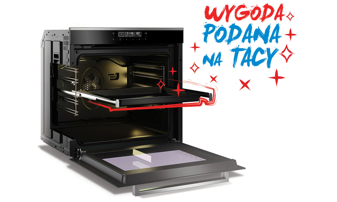 Prowadnice teleskopowe w Beko BIS 35500 XMS