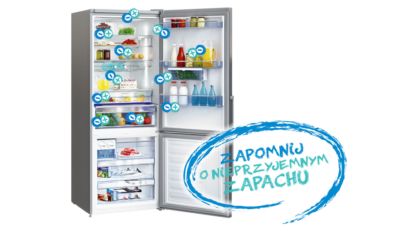 Uszczelka antybakteryjna w lodówce Beko BK7725