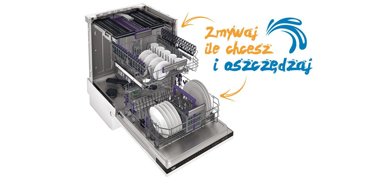 Połowa wsadu w Beko DFS26020W