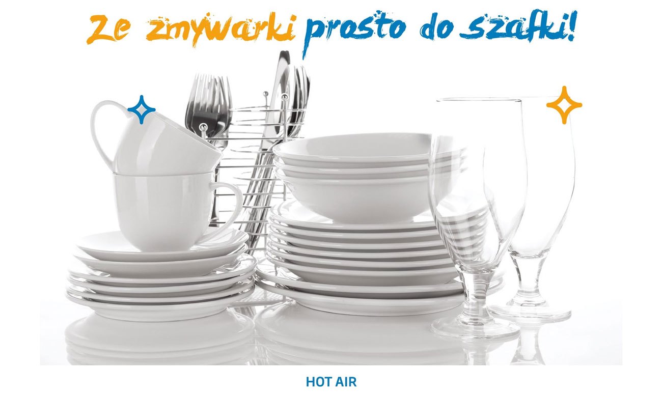 Hot Air w zmywarce Beko DFS26024W