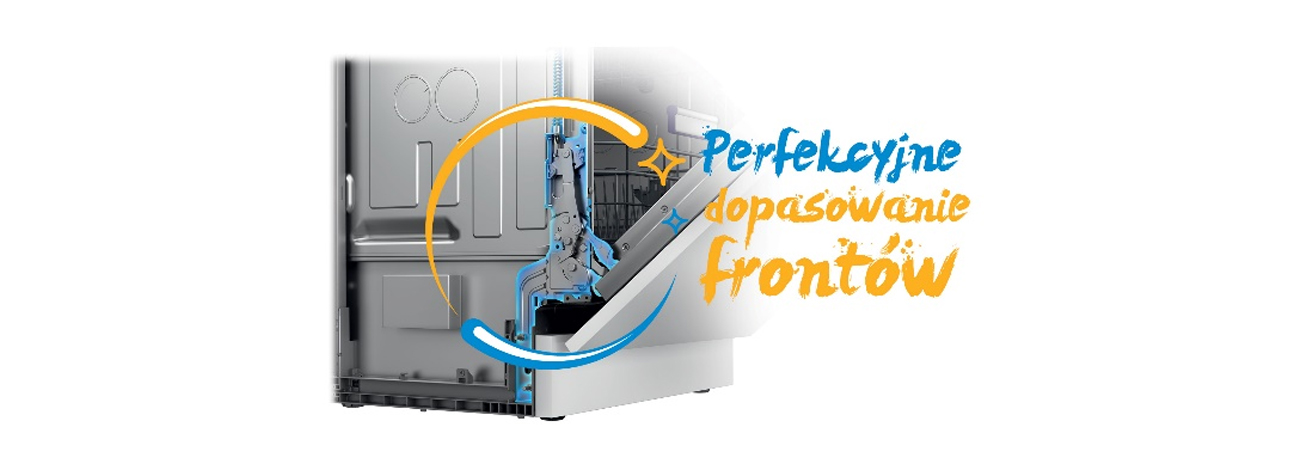 Zmywarka Beko DIN28221 jest łatwa w montażu