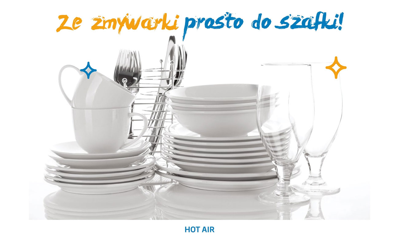 HotAir w zmywarce Beko DIS 28021