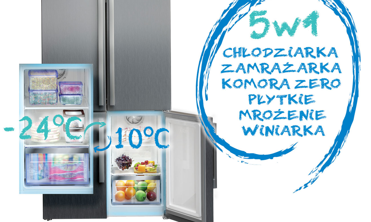 Komora Multizone w Beko GNE 114612 X