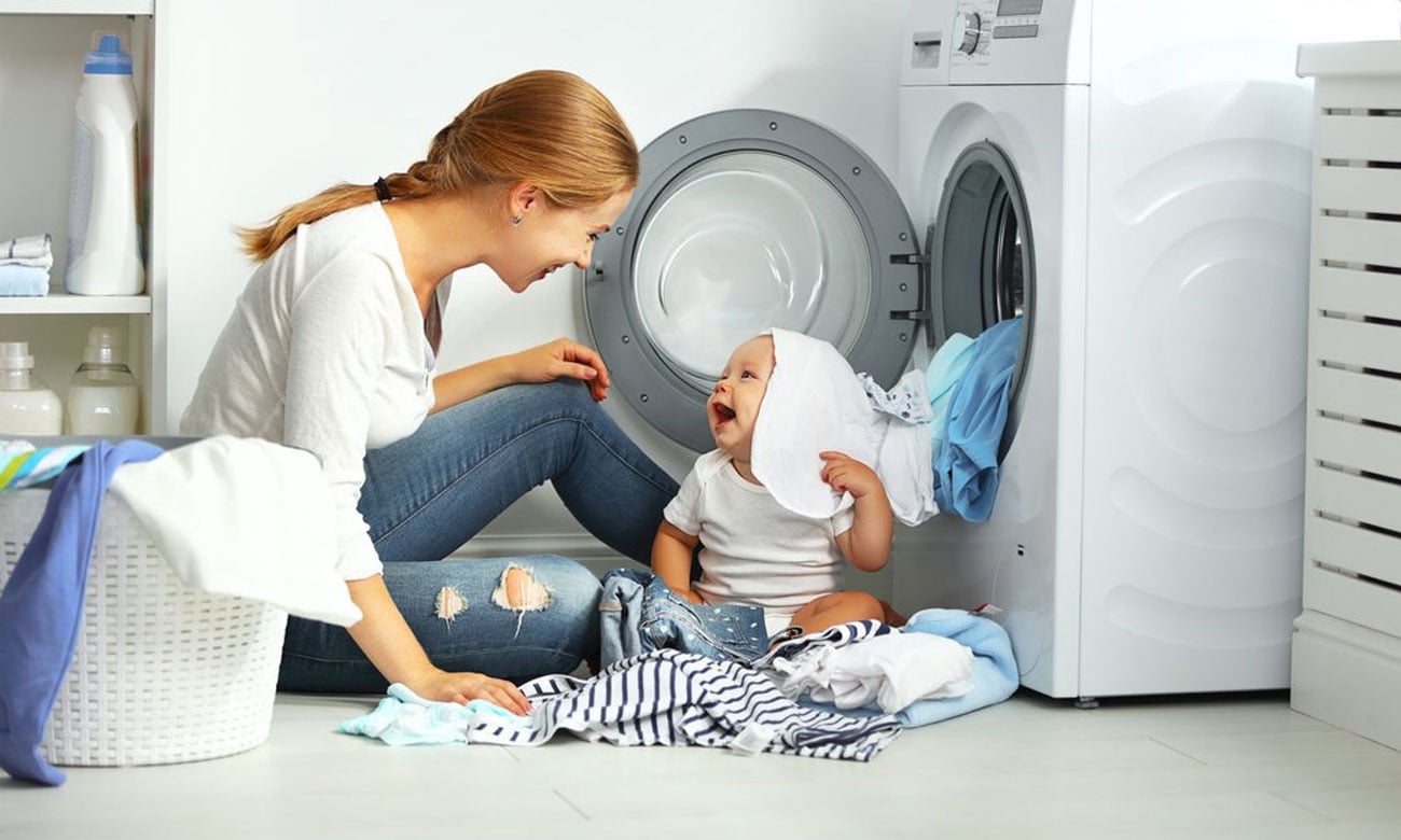 Zabezpieczenie przed dziećmi w pralce Beko SWRE6511BWW2