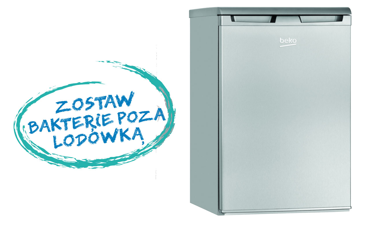 Uszczelka antybakteryjna w lodówce Beko TSE1262X