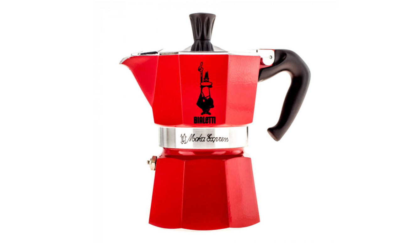 Kawiarka Bialetti Moka Express 3tz czerwona opinie