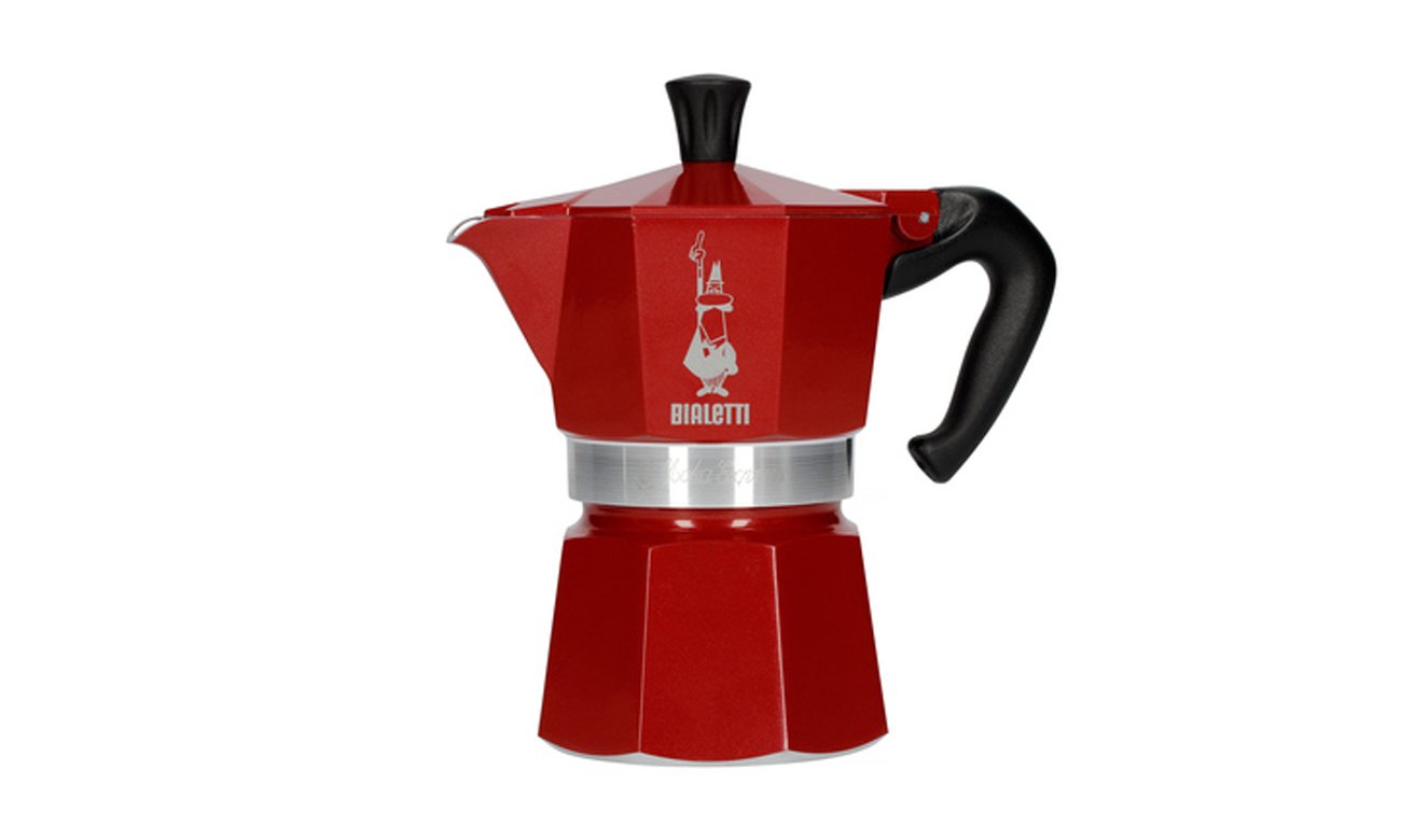 Kawiarka Bialetti Moka Express Marocco 3tz Czerwona opinie