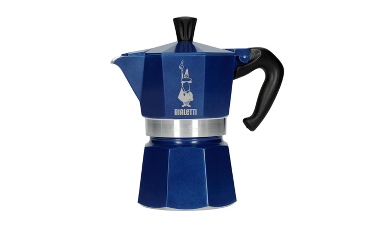 Kawiarka Bialetti Moka Express Marocco 3tz Niebieska opinie