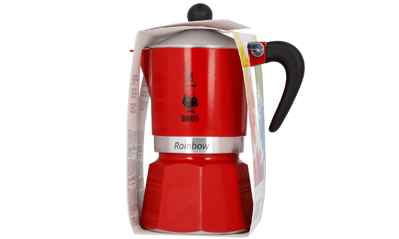 Kawiarka Bialetti Rainbow Czerwona
