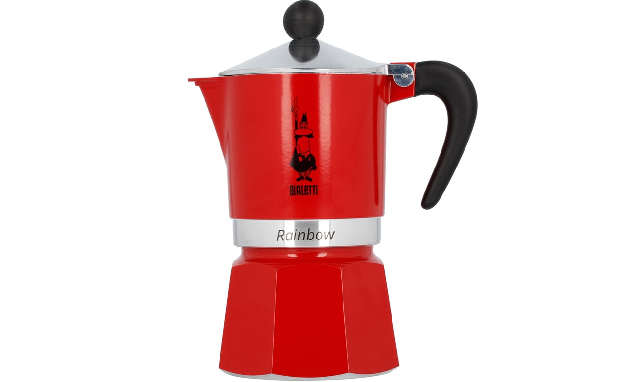 Kawiarka Bialetti Rainbow 3tz Czerwona