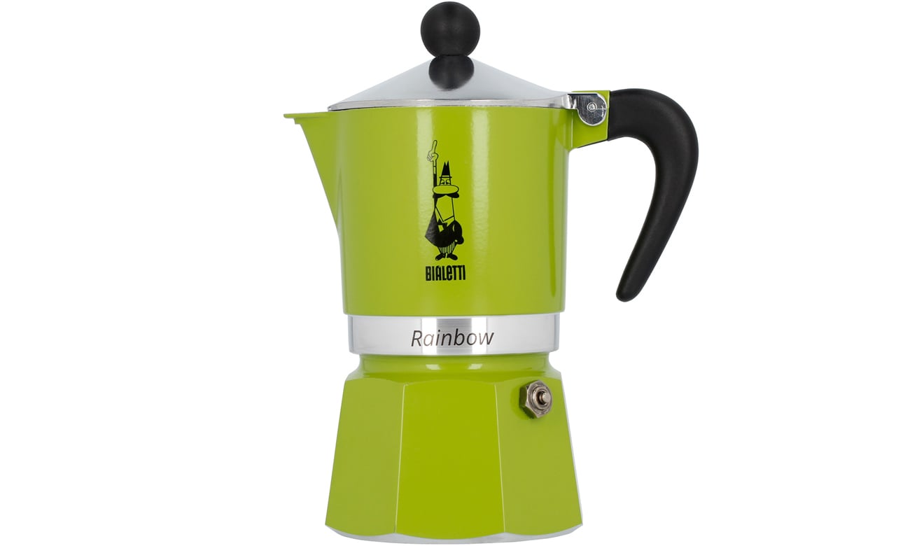 Kawiarka Bialetti Rainbow 3tz Zielona