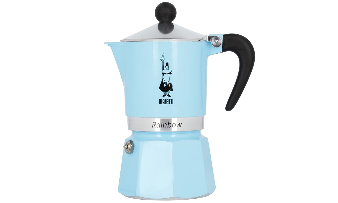 Kawiarka Bialetti Rainbow 3tz Błękitna
