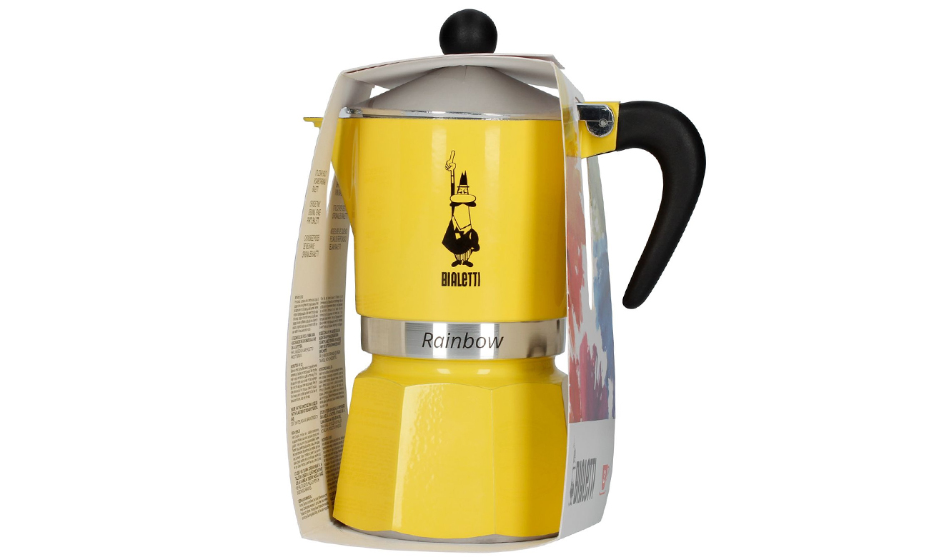 Kawiarka Bialetti Rainbow Żółta