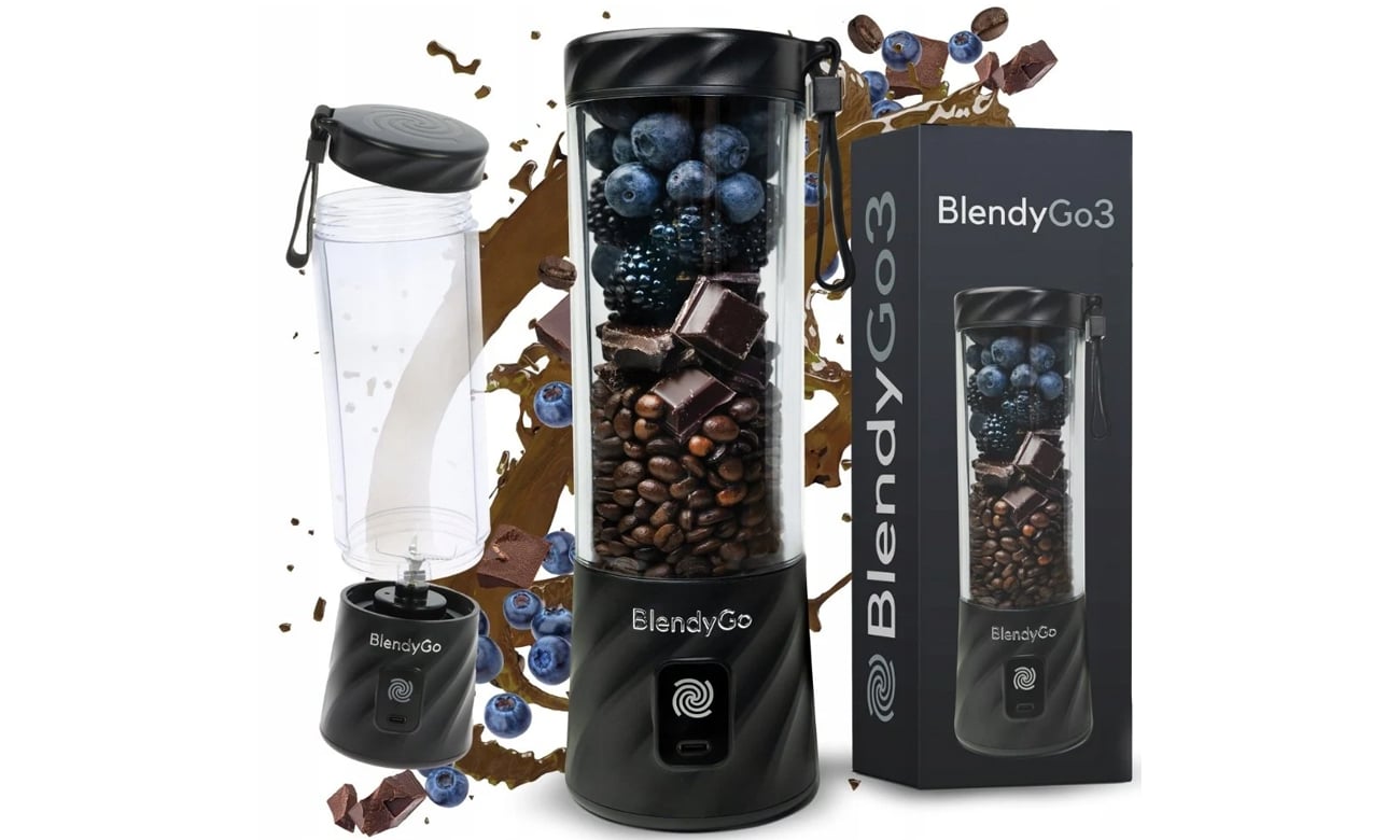 Blender Bezprzewodowy BlendyGo 3 czarny